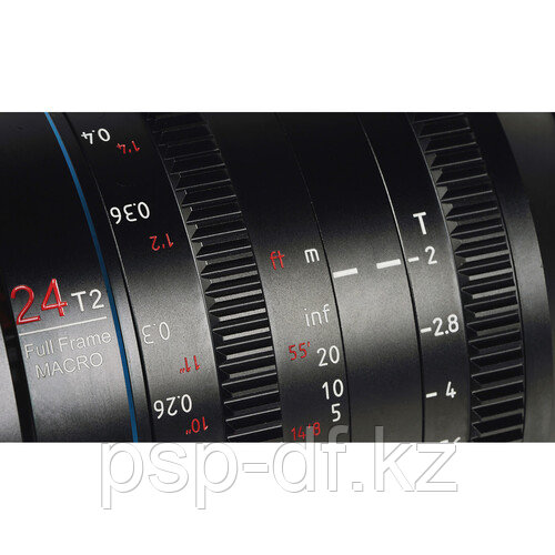 Объектив Sirui Jupiter 24mm T2 Full Frame Macro Cine Lens на Canon EF-mount - фото 2 - id-p101053486