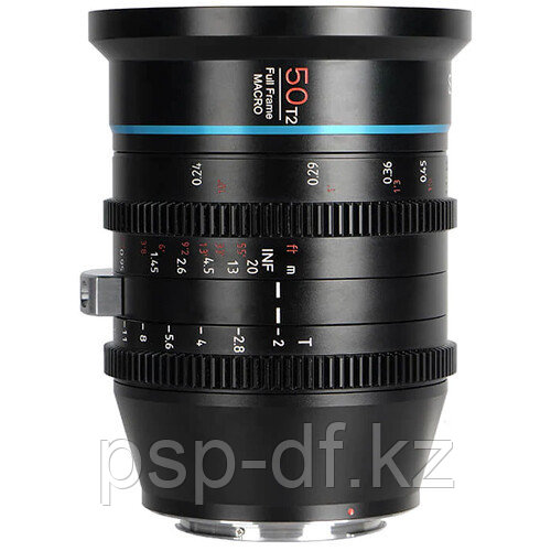 Объектив Sirui Jupiter 50mm T2 Full Frame Macro Cine Lens на Canon EF-mount - фото 1 - id-p101053488