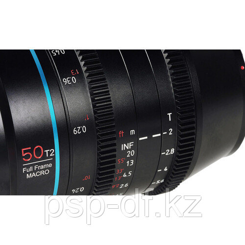 Объектив Sirui Jupiter 50mm T2 Full Frame Macro Cine Lens на Canon EF-mount - фото 2 - id-p101053488