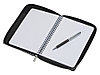 Бизнес-блокнот на молнии А5 Fabrizio с RFID защитой и ручкой, черный, фото 3