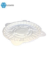 Упаковка для торта Емкость Т-225ДШ(М) (дно) БЕЛАЯ (крышка Т-225КН) 100шт/кор. (Комус)