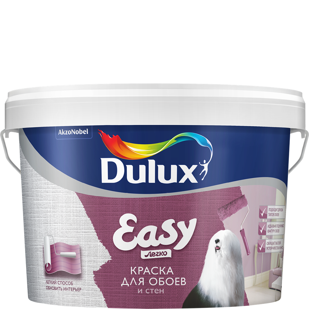 Краска Dulux / Easy BC / 2,25л / COL - фото 1 - id-p101059293