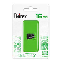 Карта памяти microSDHC MIREX 16GB (class 10)