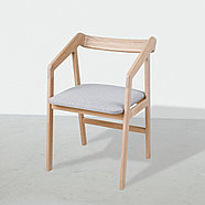 Кресло - беленый дуб, мягкое сидение, фото 5
