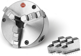 Патрон токарный CNIC PS3-250 d 250 мм 3-х кулачковый тип 3204 DIN 6350 (аналог Польского)