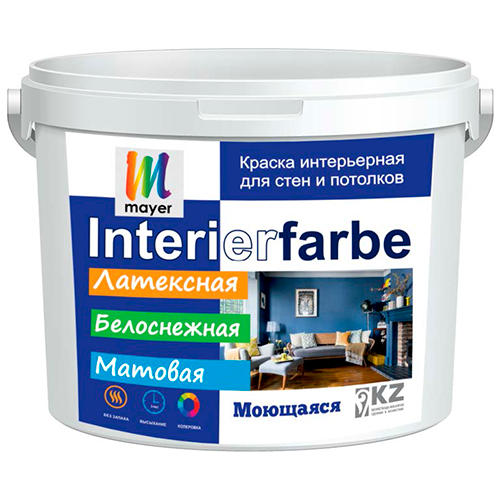 Моющаяся интерьерная краска Mayer InterierFarbe - фото 1 - id-p101065904
