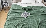 Вафельное летнее одеяло / Тонкое хлопковое одеяло / Плед, фото 4