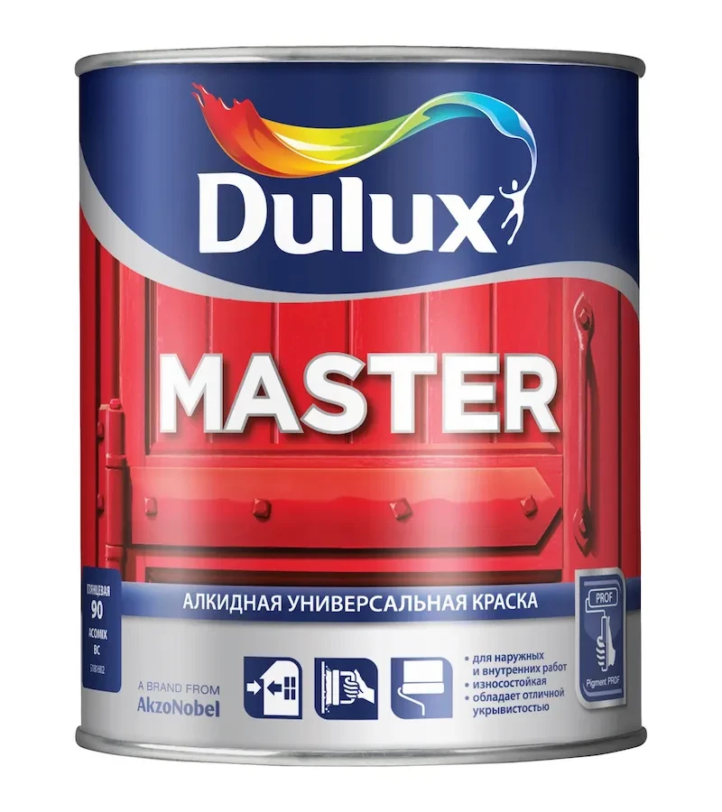 Краска Dulux MASTER 30 / BW белый / 1л / COL - фото 1 - id-p101068906