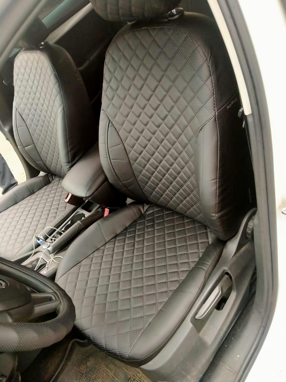 Авточехлы, чехлы на сиденья Toyota RAV-4 XA50 Автопилот (ромб) - фото 2 - id-p100829042