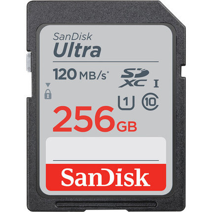 Карта памяти 256GB / 120 MB SanDisk Ultra  SDXC UHS-I, фото 2