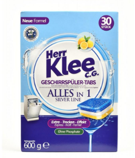 Таблетки для посудомоечных машин Klee Silver Line 30 шт. - фото 1 - id-p101069806