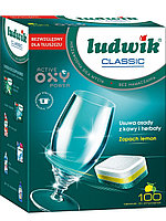 Ыдыс жуғыш машиналарға арналған таблеткалар Ludwik Сlassic 100 дана.