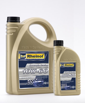 Синтетическое  моторное масло SwdRheinol Synergie Racing 10W-60, фото 2