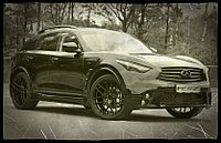 Расширители колесных арок "Ferz Design" (пластик) для Infiniti FX 2008-2017