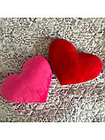 Декоративная подушка сердце "Розовая",  40 см, фото 3