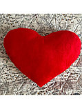 Декоративная подушка сердце "Красная",  40 см, фото 2