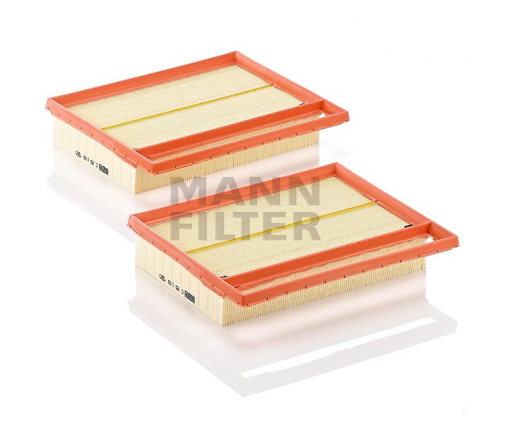 MANN-FILTER воздушный фильтр C 25 110-2 (2 шт.)