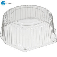 Упаковка для торта Емкость Т-206К (крышка) 230шт/кор. (Комус)