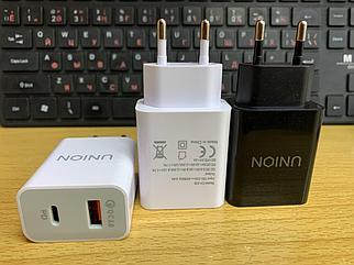 Зарядное устройство UNION Q C 3.0., для телефонов USB Type-c