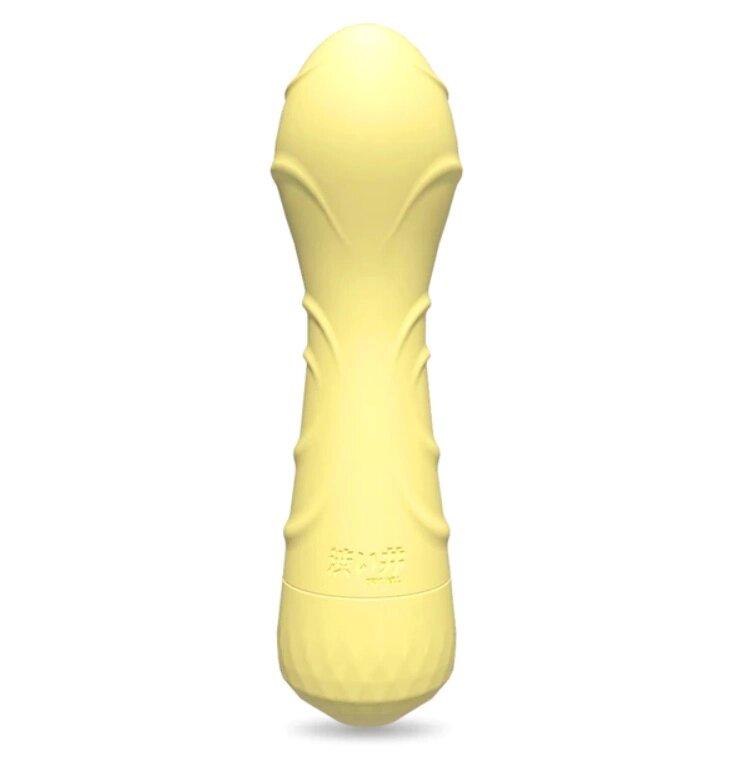 Минивибратор DryWell Barbie, жёлтый, фото 1
