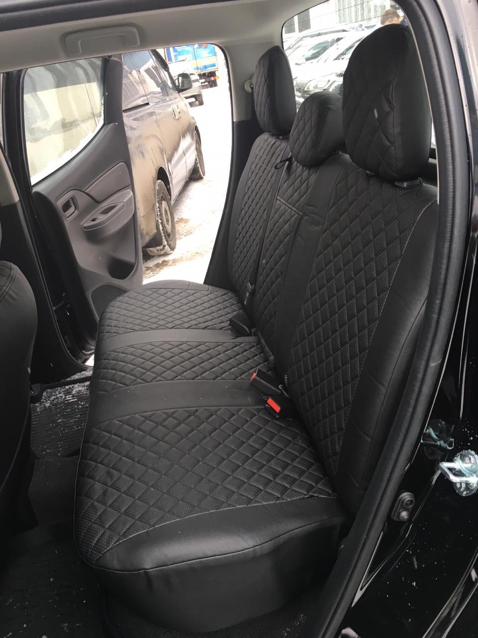 Авточехлы, чехлы на сиденья Renault Arkana 2019 Автопилот (ромб) - фото 3 - id-p101075356