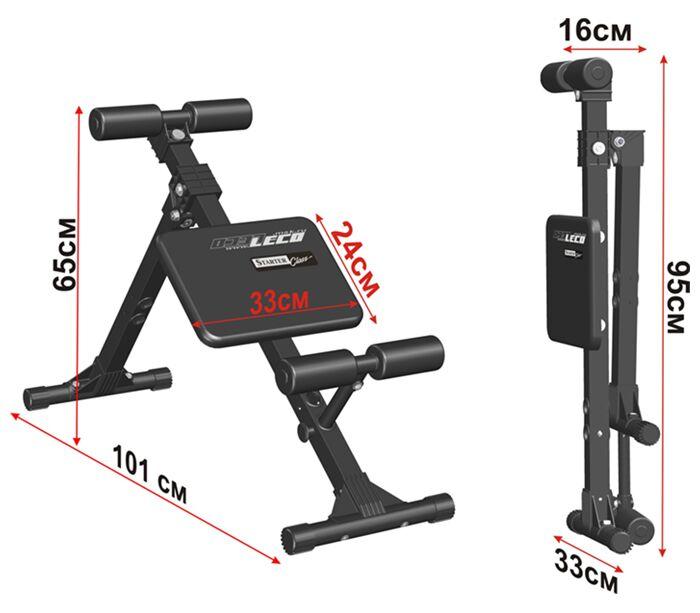 Скамья для пресса и мышц спины 100 кг Россия