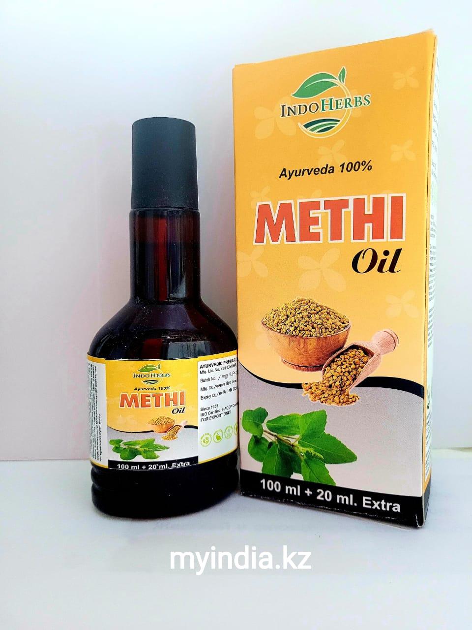 Масло пажитника (Methi oil INDOHERBS), 120 мл .