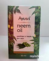 Ниим масло (Neem oil AYUSRI), 60 мл.