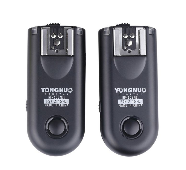 YONGNUO RF-603N I/II/III Комплект Радио-синхронизаторов  на Nikon (1+1)
