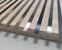 Профиль для декора T образный,10*10,матовое золото