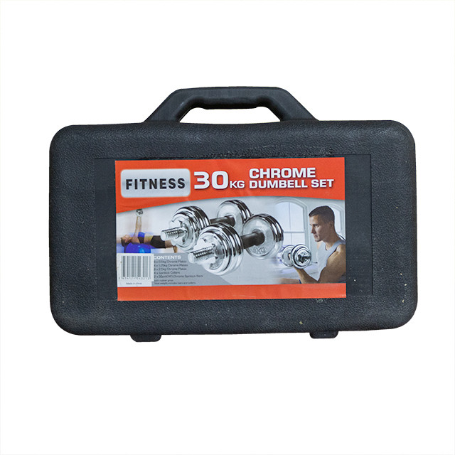 Набор гантелей в чемодане York Fitness 30кг (2х15кг) - фото 5 - id-p9029206