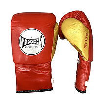 Кожаные боксерские перчатки Geezers Boxing 16 OZ, фото 2