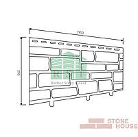 Фасадная панель акриловая Stone House S-Lock (дикий таганай), фото 2