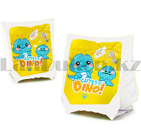 Нарукавники для плавания детские надувные Cutest Dino