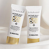 Солнцезащитный крем MEDI-PEEL Active Silky Sun Cream SPF50+PA+++ 50мл, фото 2