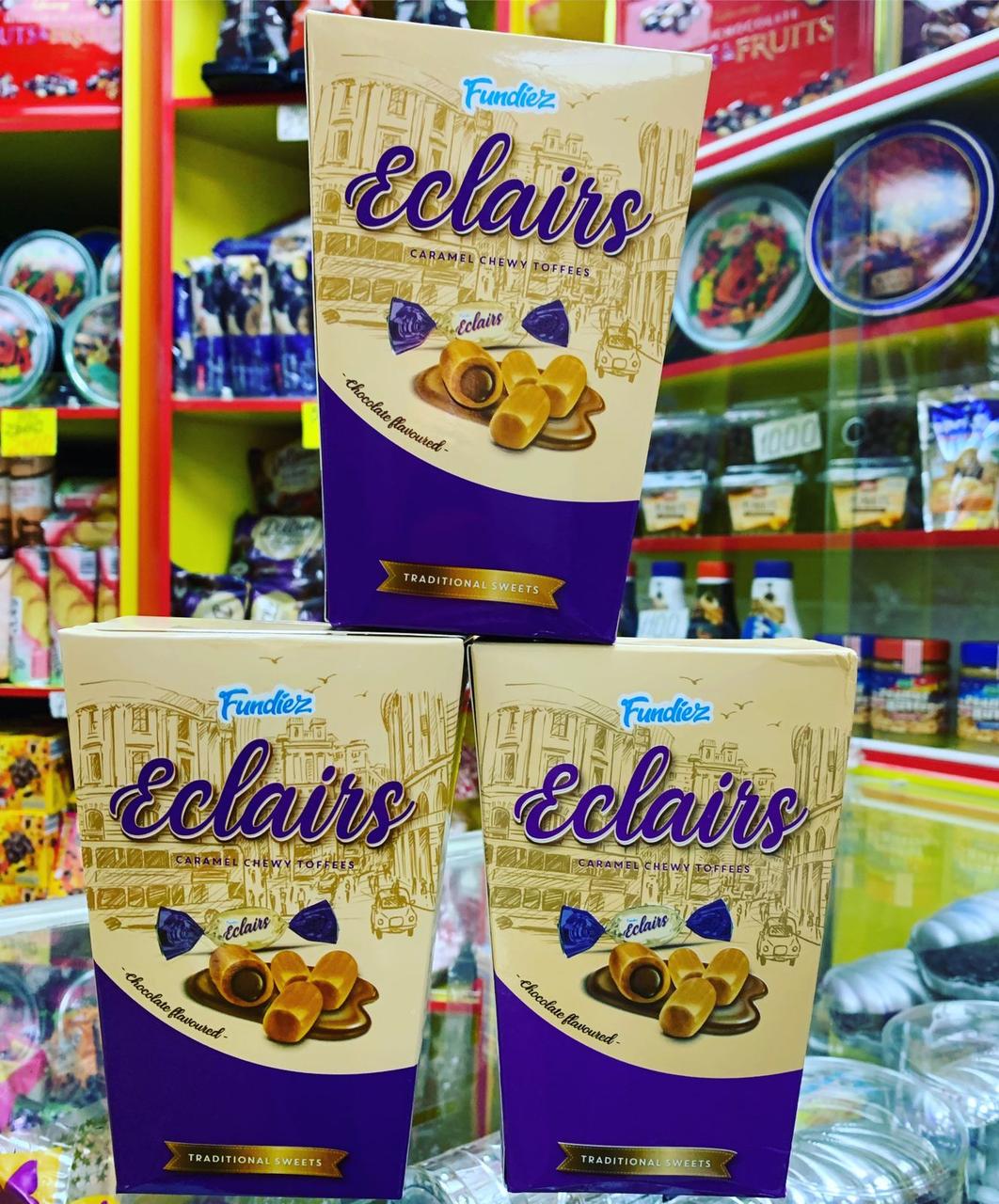 Шоколадные конфеты Eclairs Fundiez  ж/б 250гр