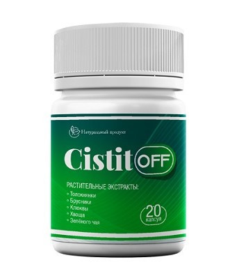 Капсулы для лечения цистит, недержания мочи, CISTITOFF (ЦИСТИТОФ)