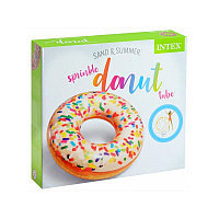 Круг для плавания Sprinkle Donut 99 см , Intex 56263