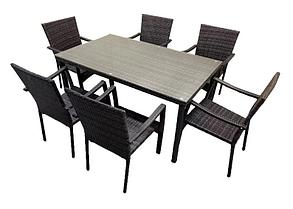 Обеденная группа на 6 персон "Вальдивия"