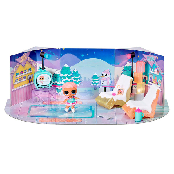 Игровой набор с куклой LOL Ice Sk8er