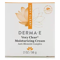 Осветляющий крем анти-пятна, Very Clear Moisturizer, Derma E