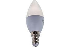 Лампа светодиодная EUROLUX LL-E-C37-6W-230-2,7K-E14, фото 3
