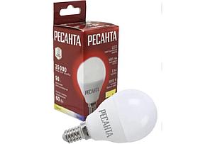 Лампа светодиодная РЕСАНТА LL-R-G45-7W-230-3K-E14, фото 3