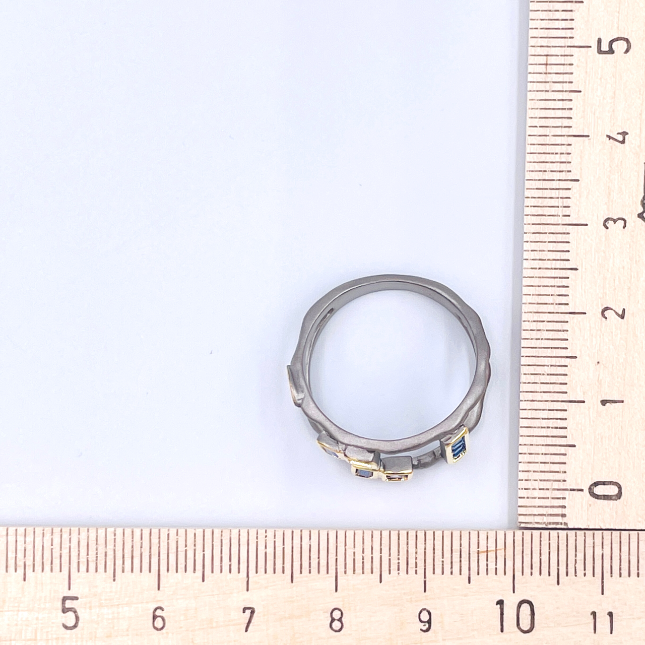 Кольцо из серебра 925 с цирконием и шпинелью. - фото 4 - id-p101019860