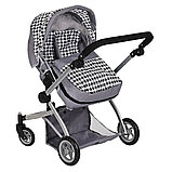 Кукольная коляска-трансформер Pituso двухместная, фото 7