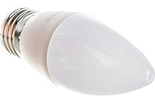 Лампа светодиодная EUROLUX LL-E-C37-6W-230-2,7K-E27, фото 2