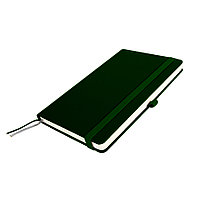 GLORI Business Notepad, A5, қою жасыл, қатты мұқаба, желіде, Жасыл, -, 21220 17