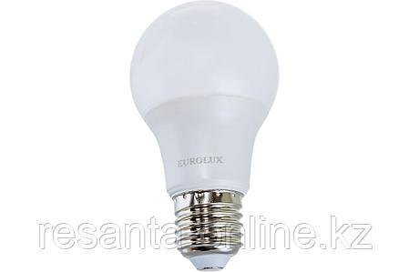 Светодиодная лампа Eurolux LL-E-A60-11W-230-6K-E27 груша, 11Вт, холод., Е27, фото 2