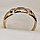 Золотое кольцо с бриллиантами 0.029Сt VS1/G, VG - Cut, фото 3