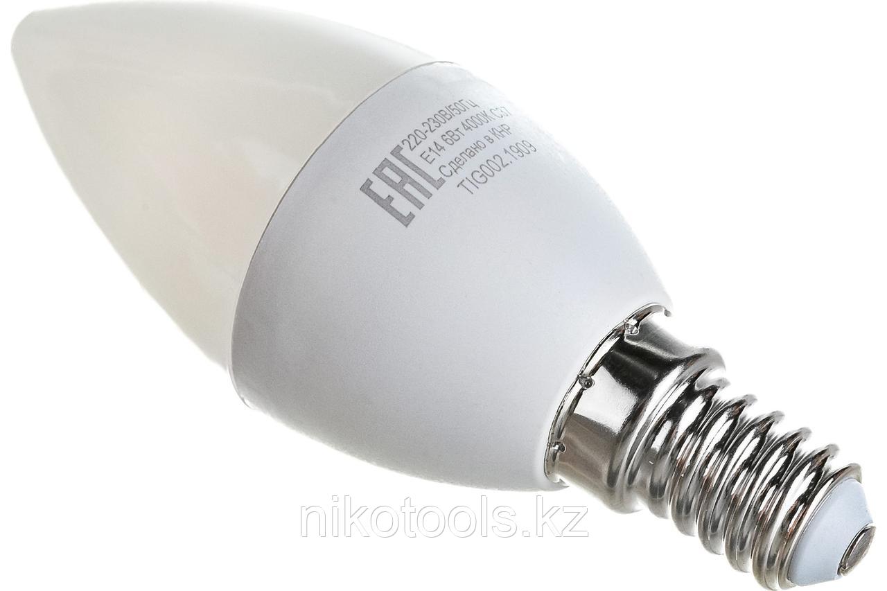 Лампа светодиодная РЕСАНТА LL-R-C37-6W-230-4K-E27 - фото 3 - id-p101113319
